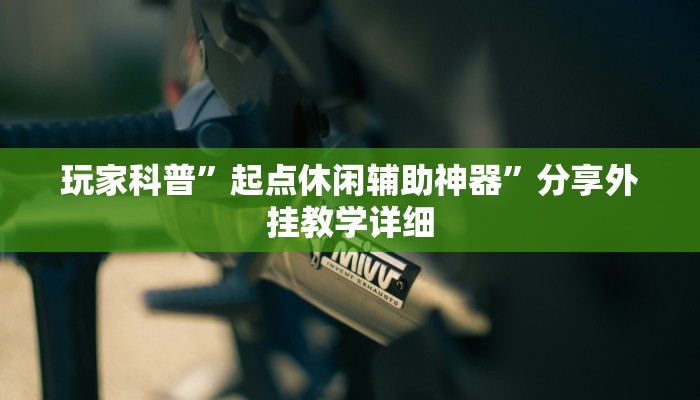 玩家科普”起点休闲辅助神器”分享外挂教学详细 玩家科普”起点休闲辅助神器”分享外挂教学详细