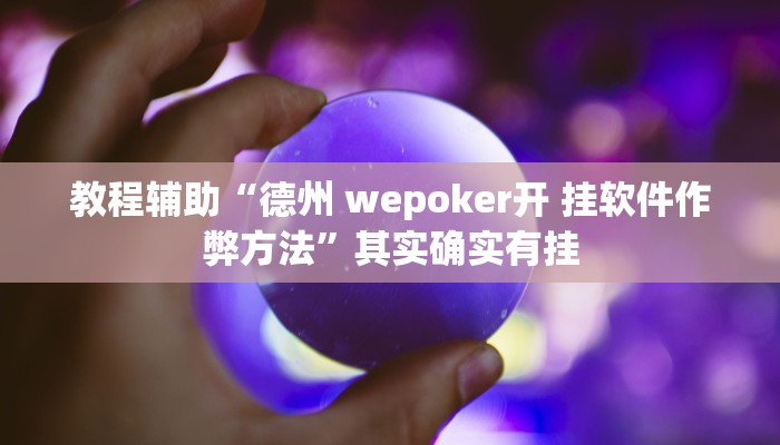 教程辅助“德州 wepoker开 挂软件作弊方法”其实确实有挂 教程辅助“德州 wepoker开 挂软件作弊方法”其实确实有挂