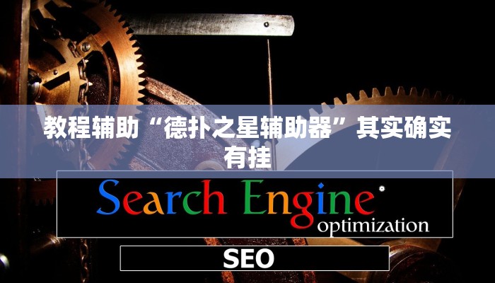 教程辅助“德扑之星辅助器”其实确实有挂